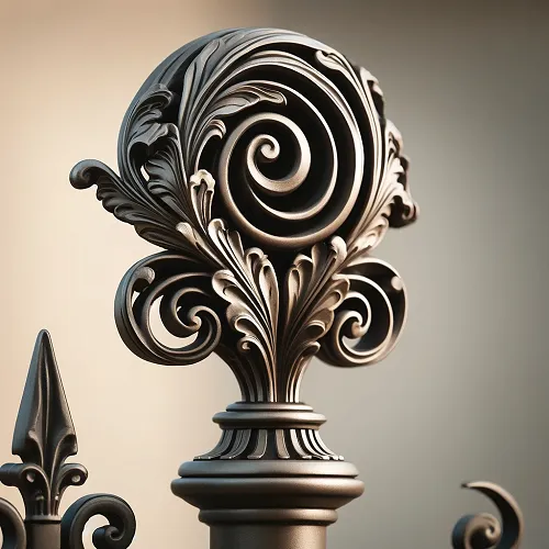 Scroll Finials for gates