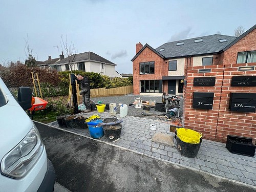 Installing a electric gate